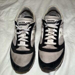 Saucony Men's Black and Gray Sneakers